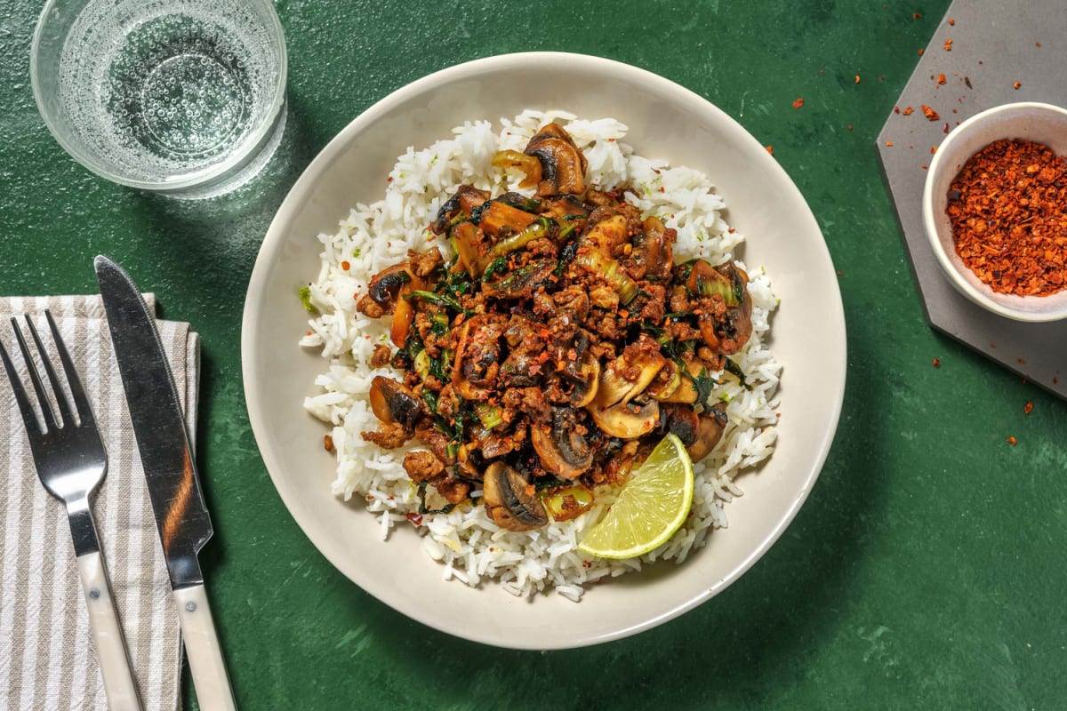 Fragrant Beef and Mushroom Stir-Fry