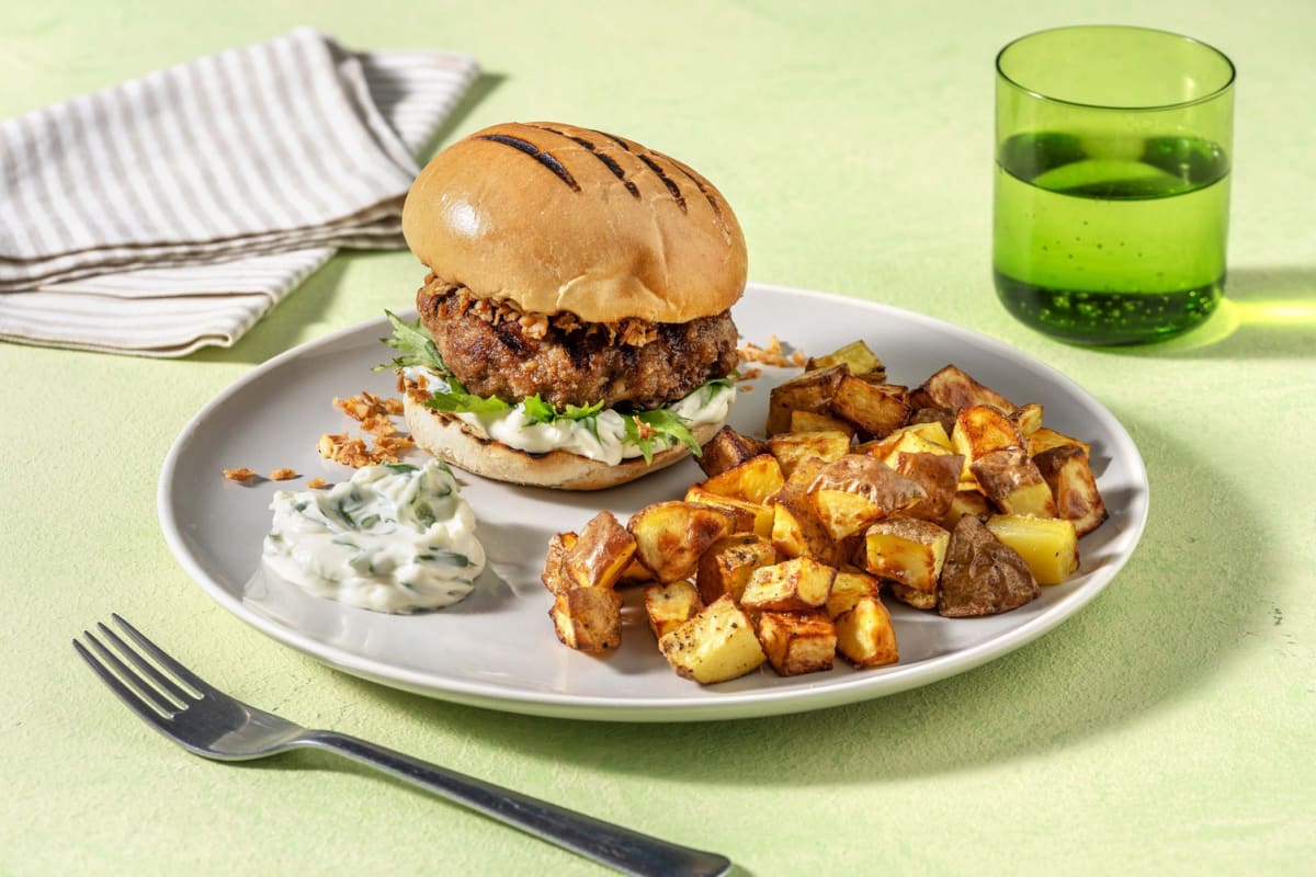 Glazed Meatloaf Burgers