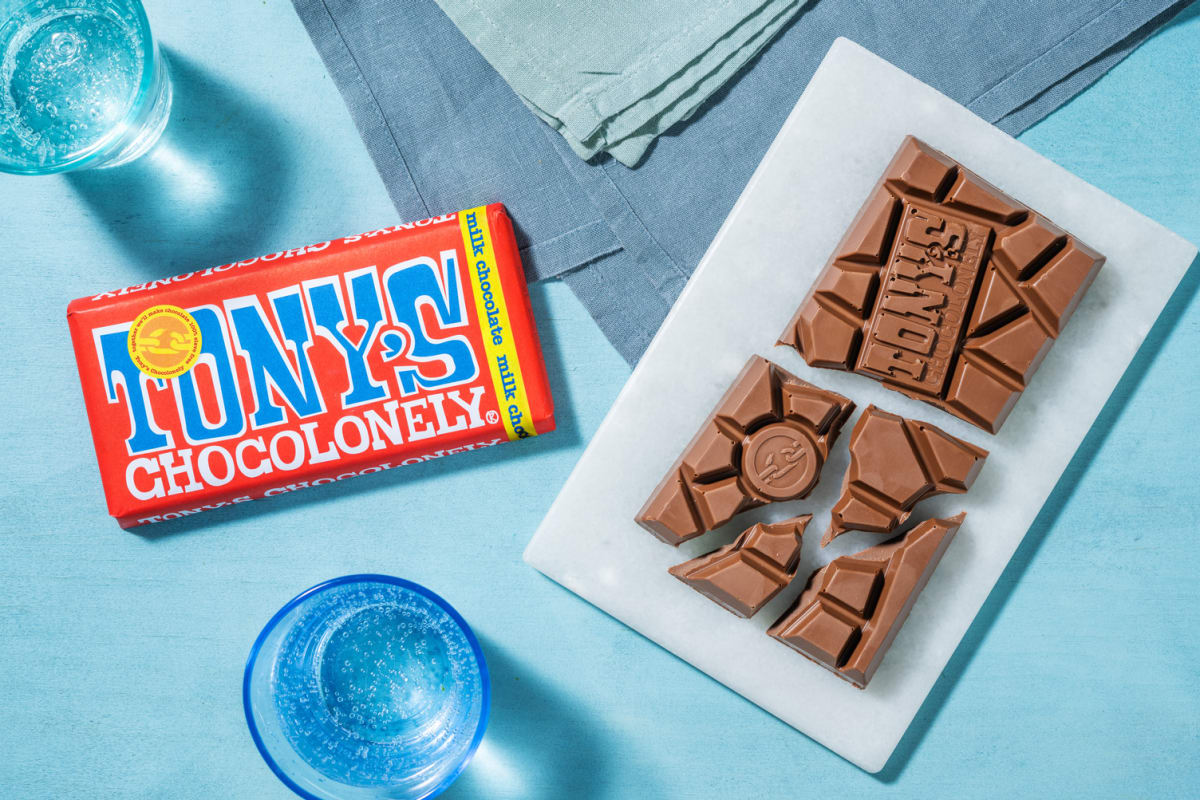 Tony's Chocolonely Milk Chocolate Bar