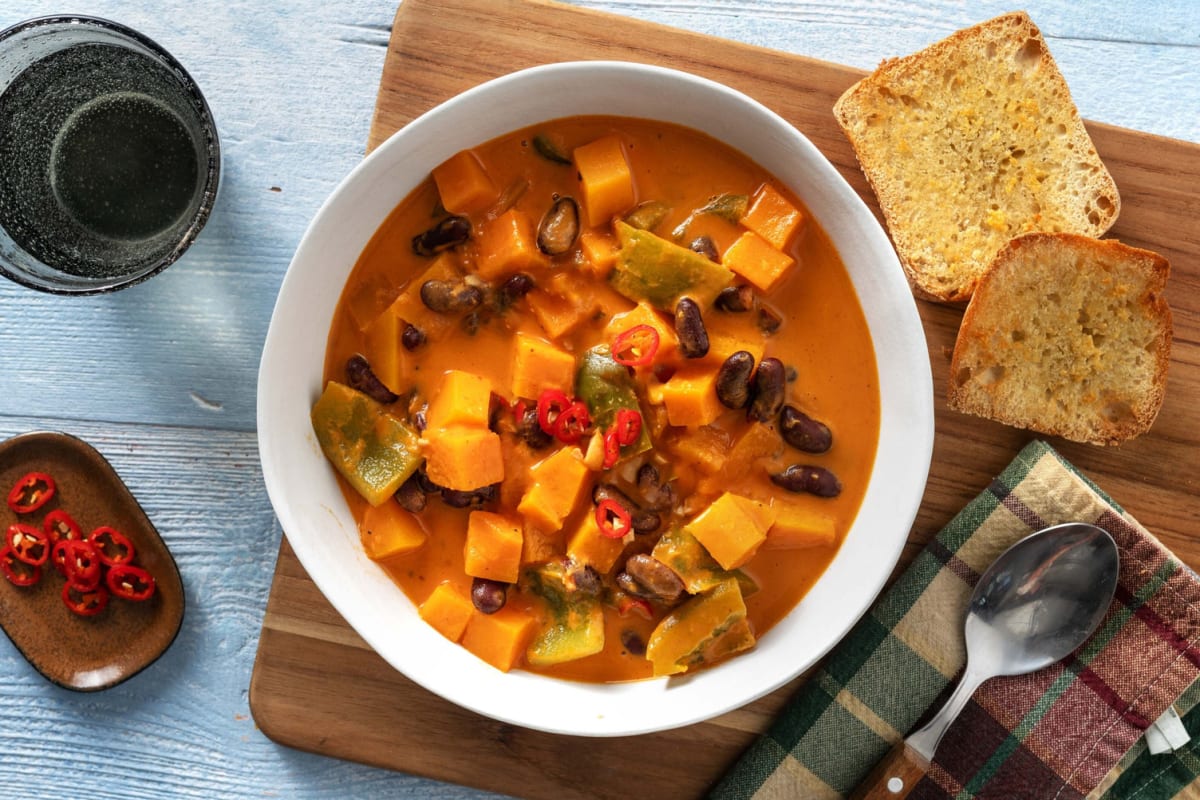 Spiced Butternut Squash Stew