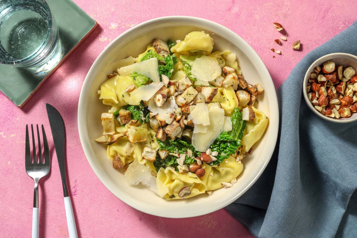 Cremet urtetortelloni