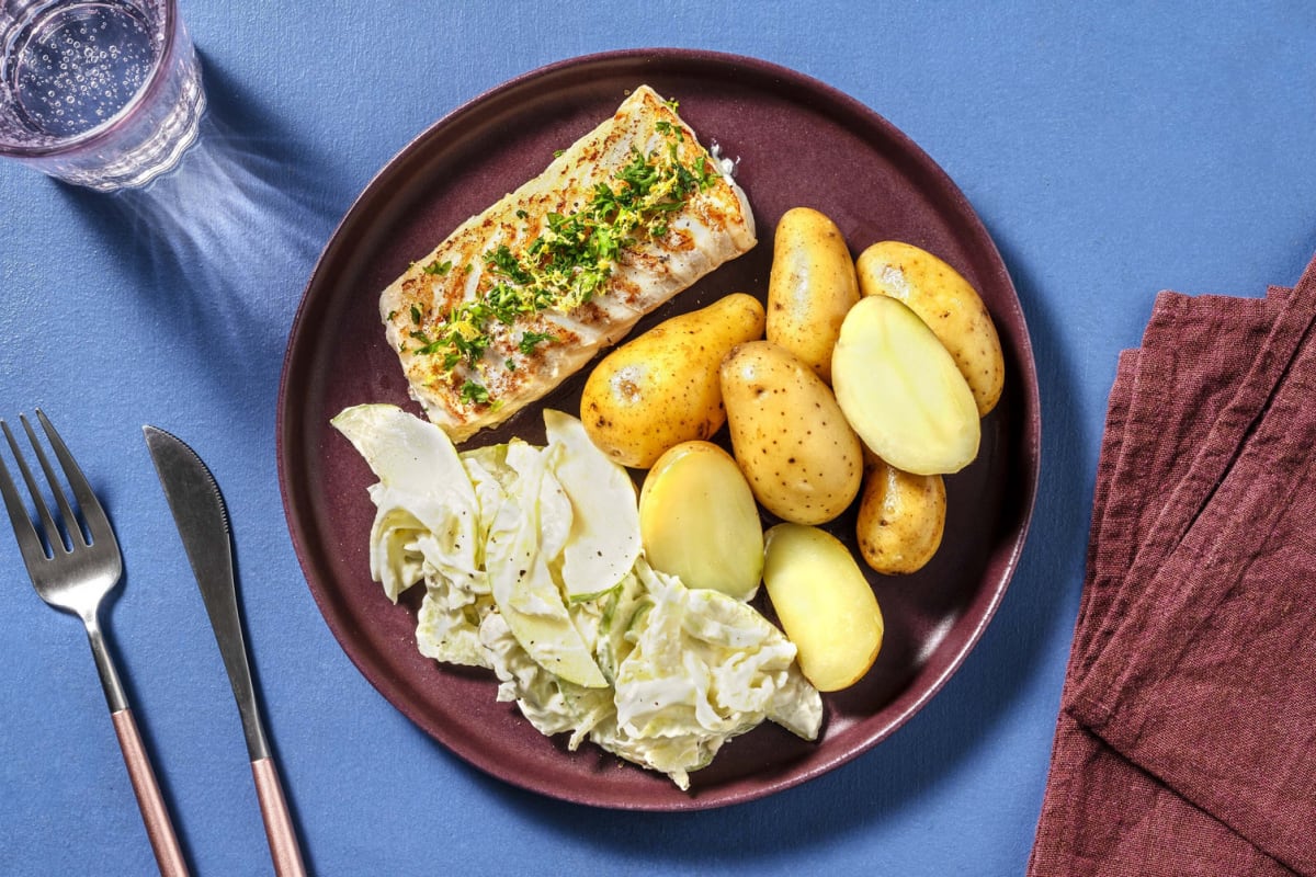 Pan-fried Cod