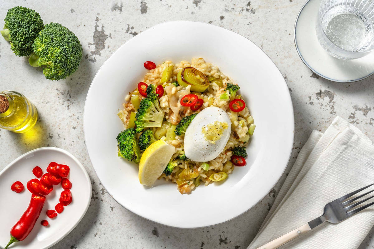 Risotto met burrata en venkel Recept HelloFresh