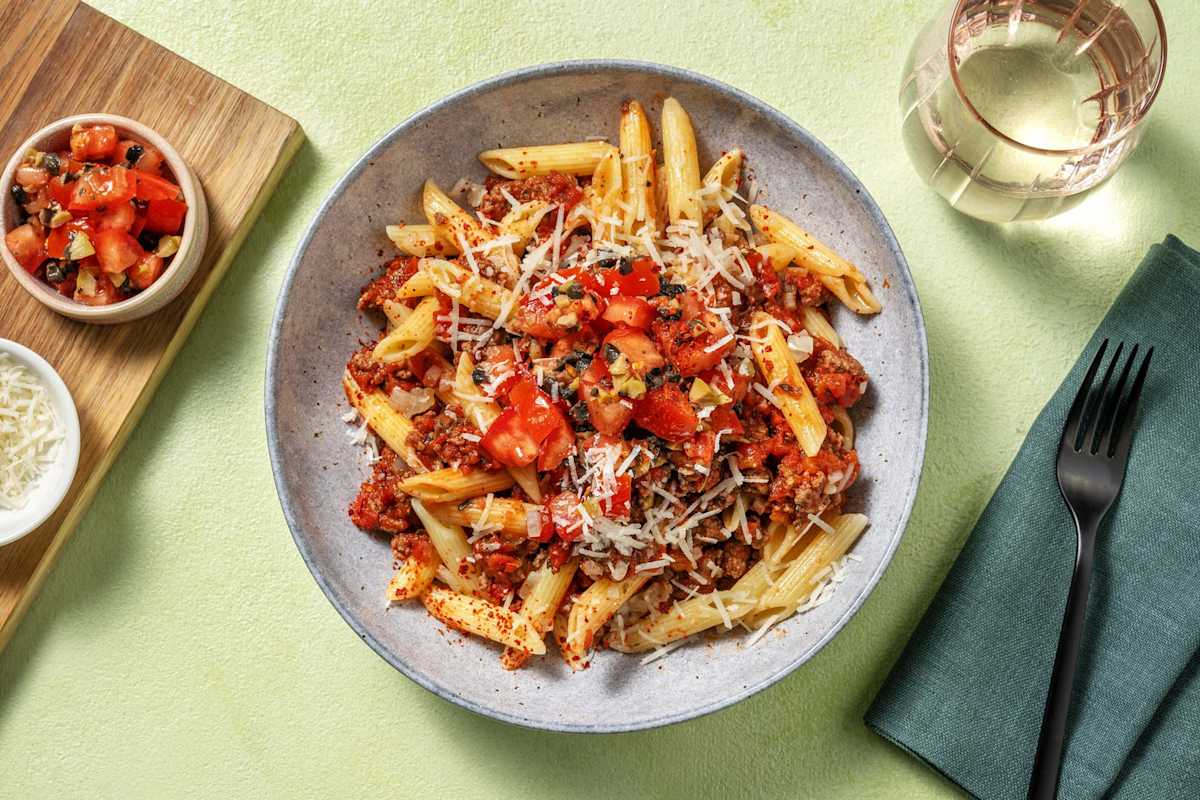 Saucy Beyond Meat® Ragu Pasta