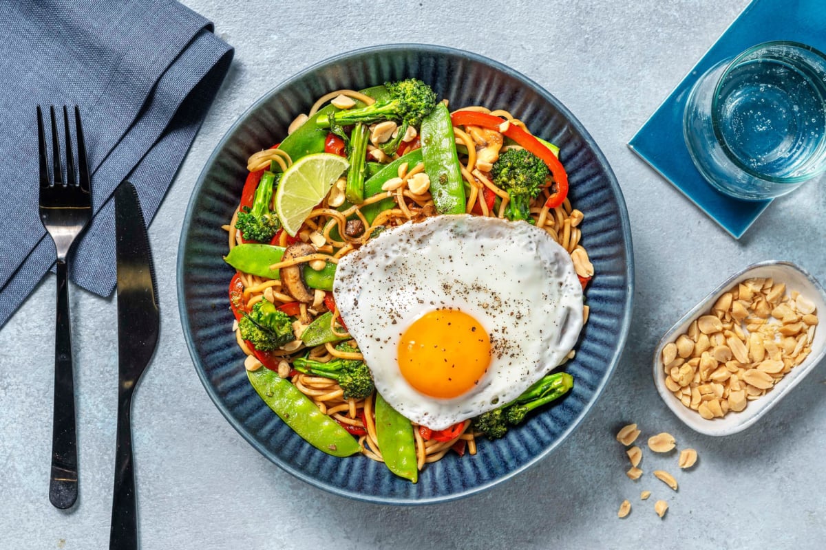 Fragrant Veggie Noodle Stir-Fry