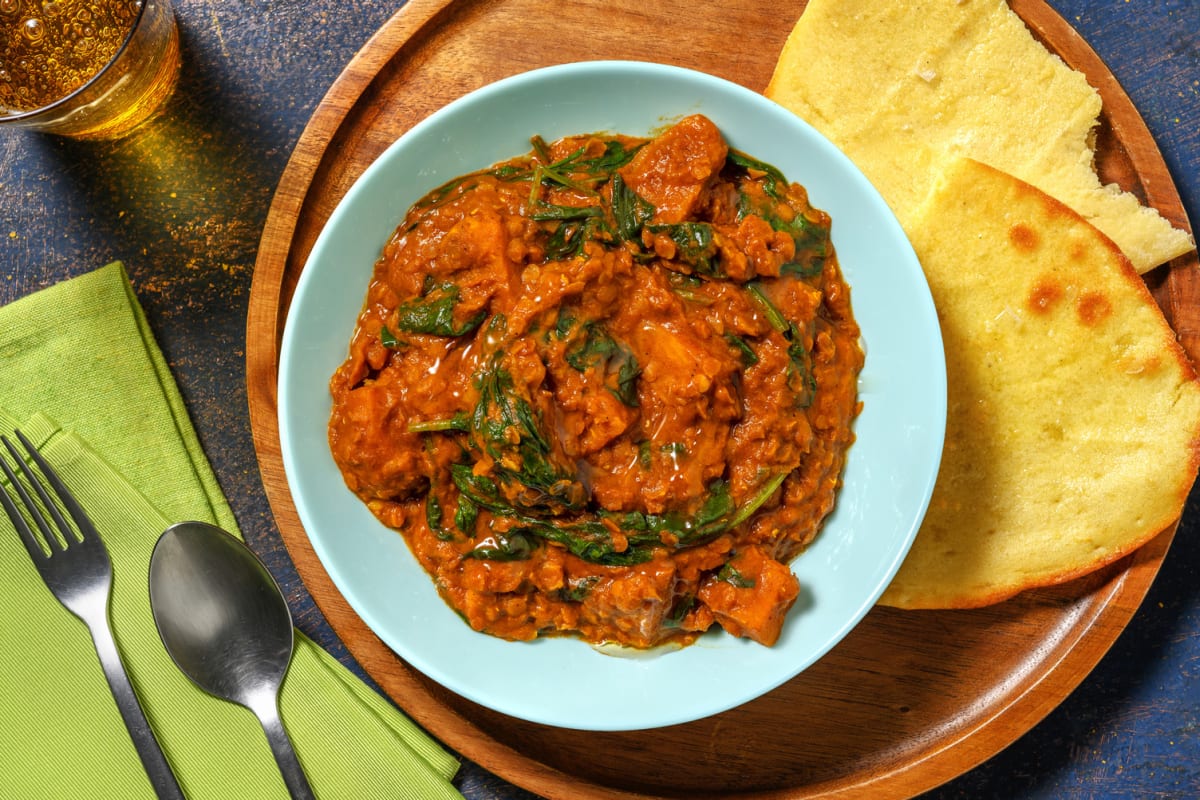 Hello fresh red lentil and sweet potato curry sales
