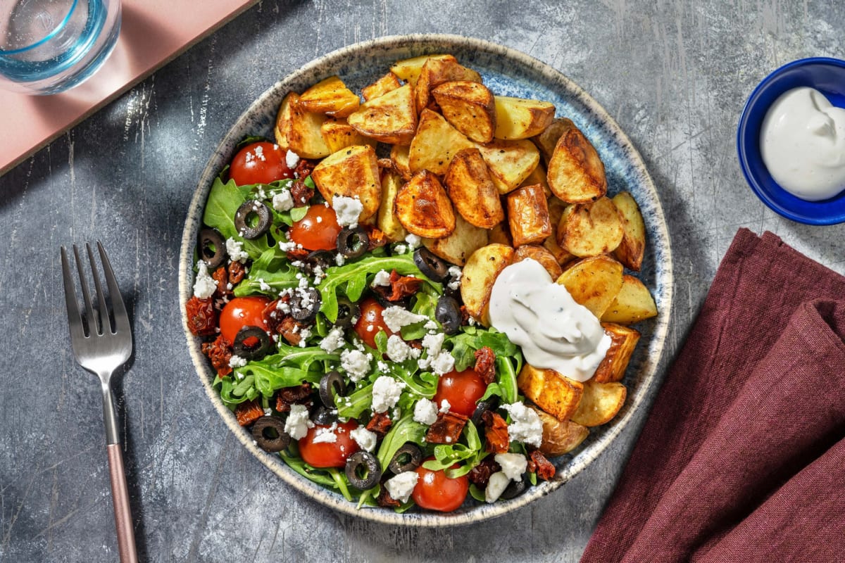 Patatas bravas! Spanische Backkartoffeln