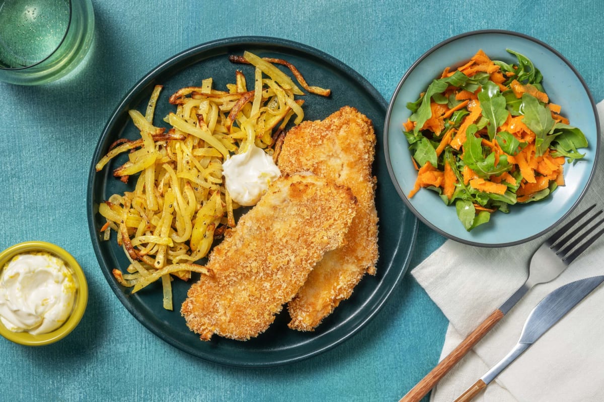 Fish & chips di merluzzo alla paprika
