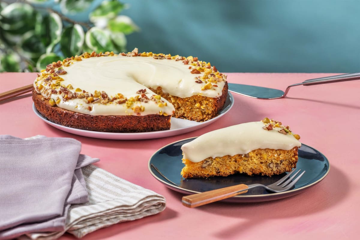 Bakbox | Carrot cake met pistachenoten