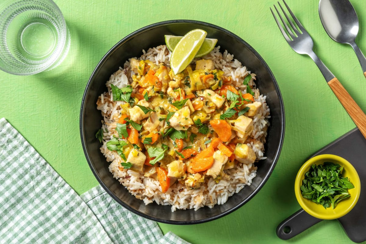 Blanquette de poulet réconfortante