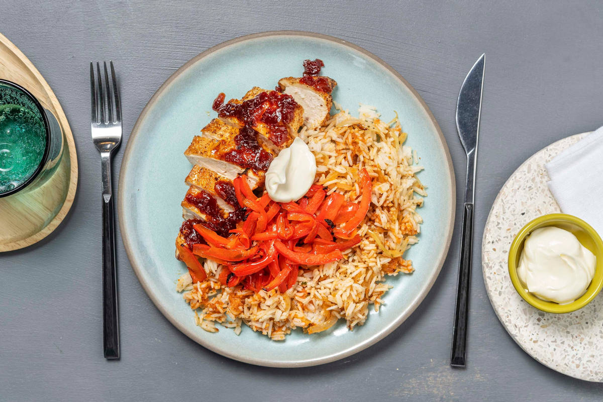 OvenBaked Glazed Paprika Chicken Recipe HelloFresh