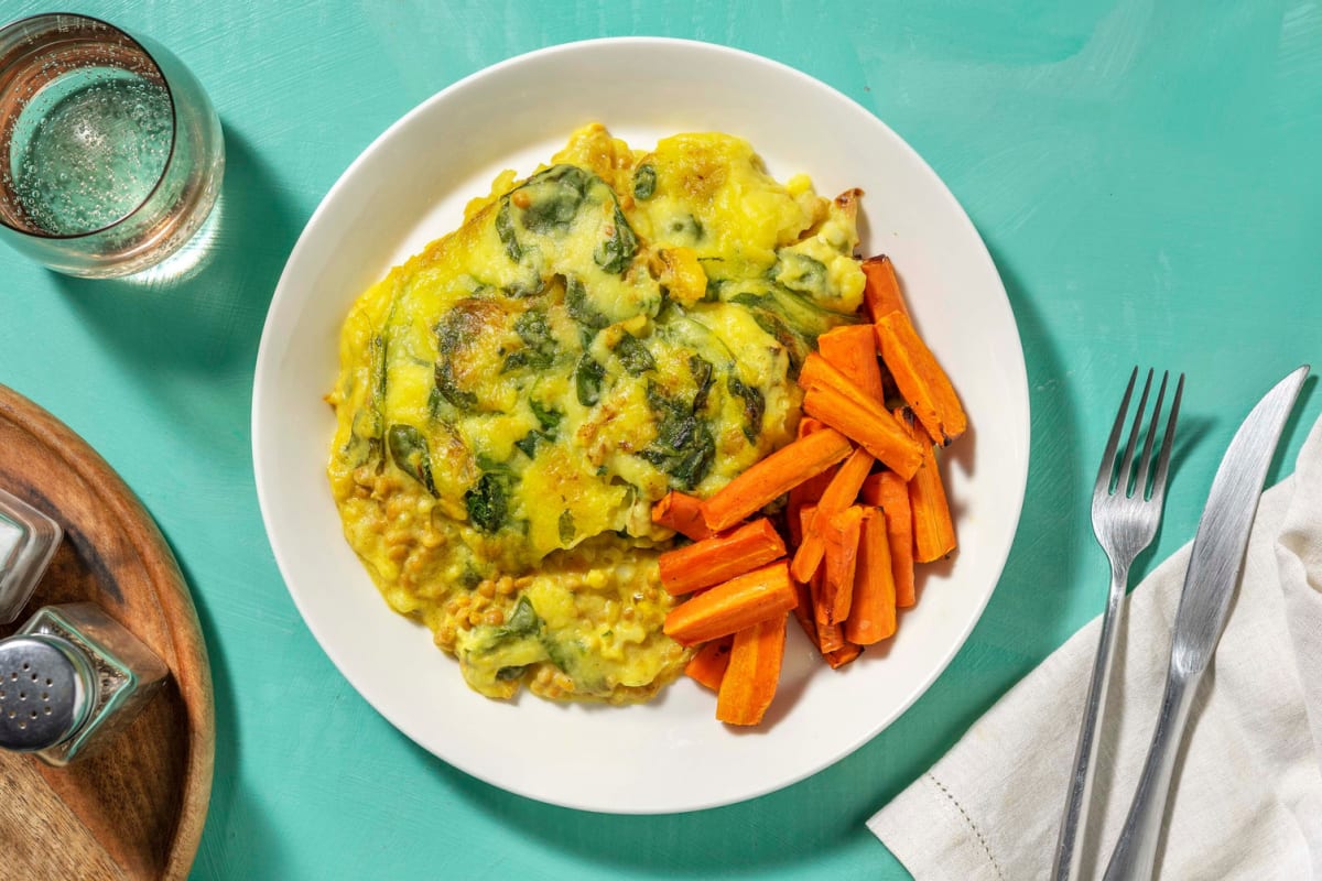 Indian Inspired Saag Aloo Pie