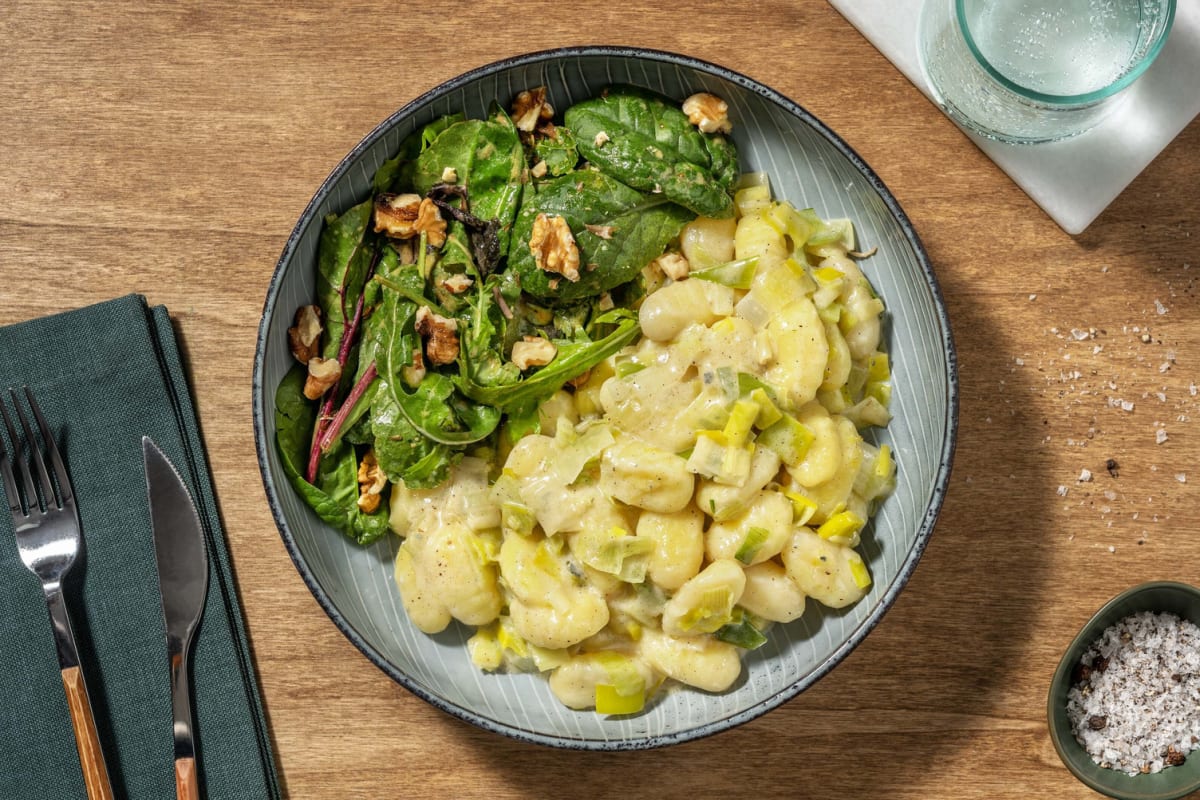 Gnocchi crémeux au fromage bleu