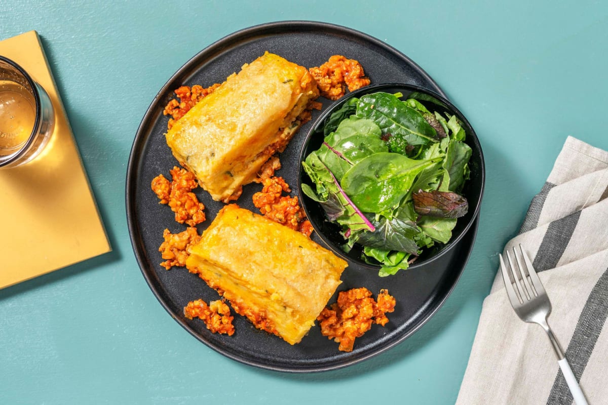 Hachis parmentier de bœuf & potimarron