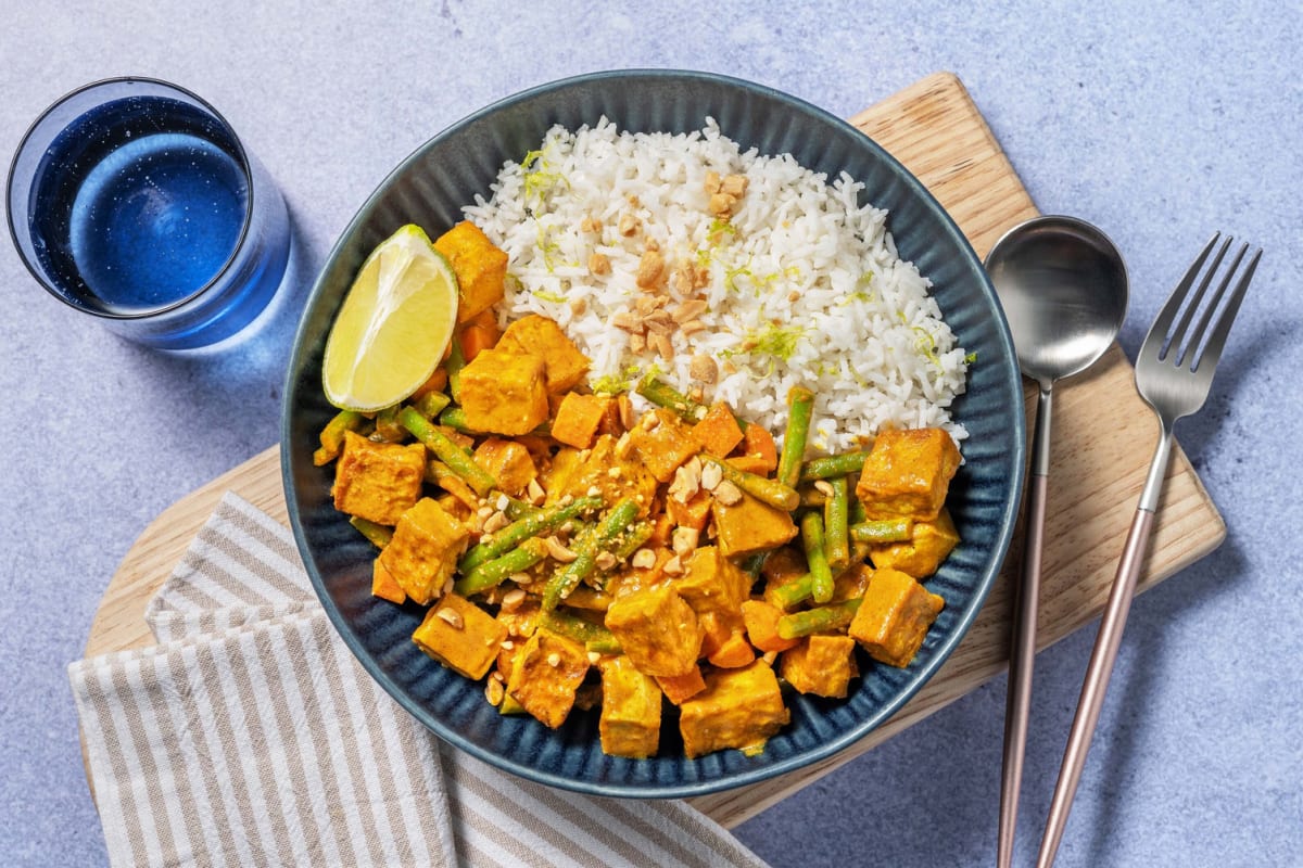 Tofu Massaman Style Curry