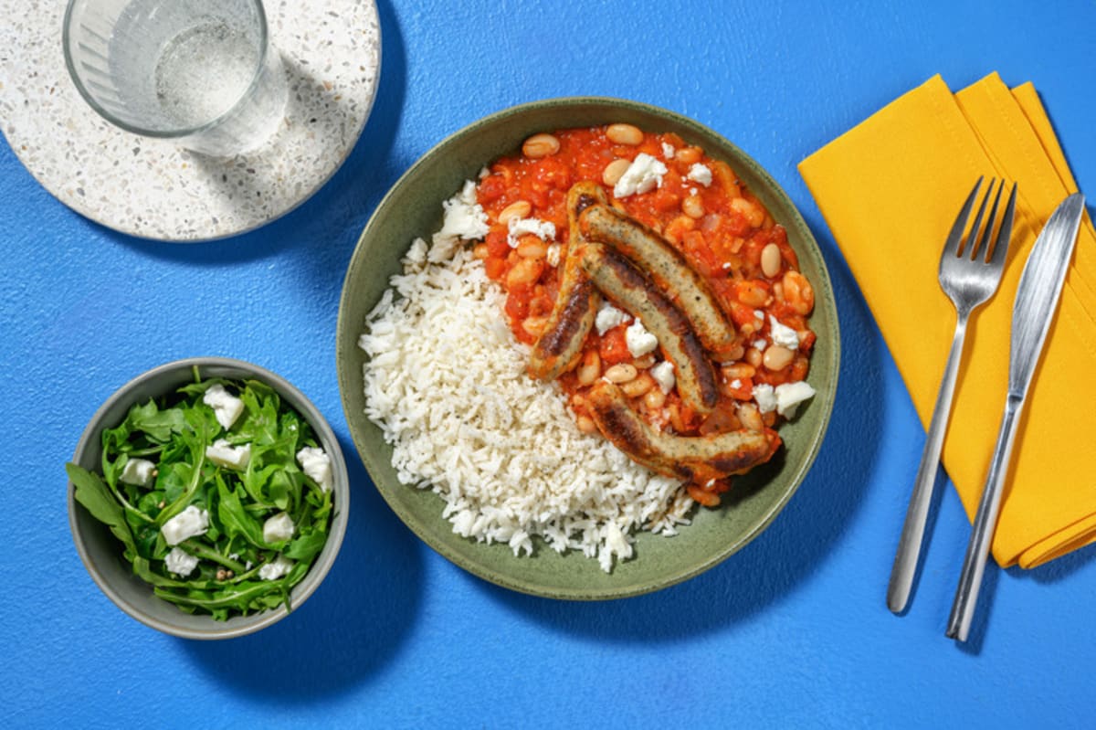 Sausages and Cannellini Beans