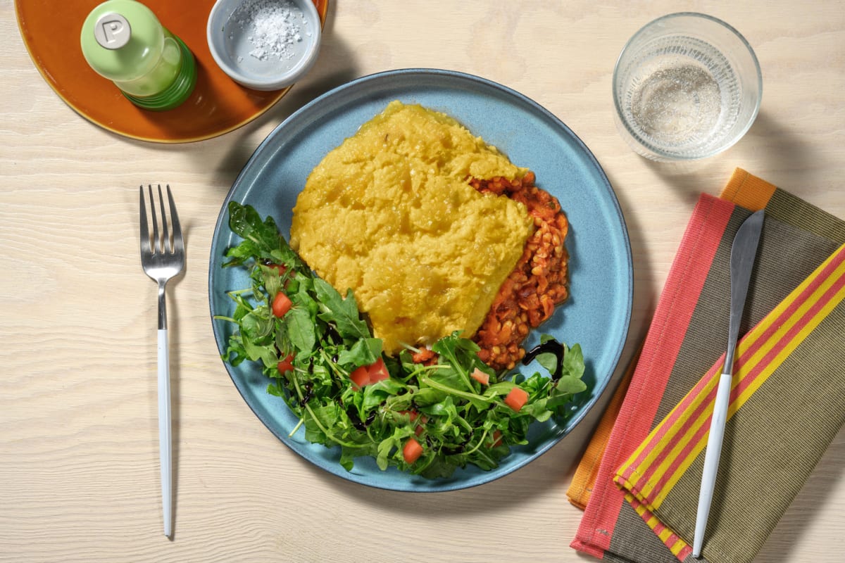 Mexican Spiced Lentil Shepherd's Pie