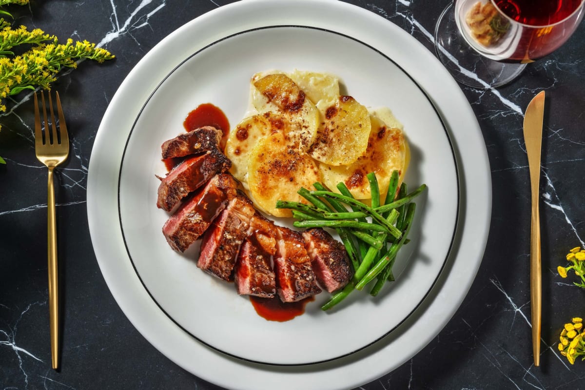 Rump Steak and Truffled Dauphinoise