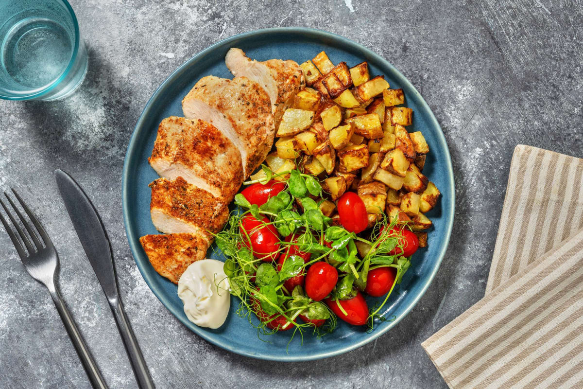 Peri Peri Chicken Breast Traybake