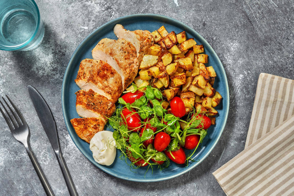 Peri Peri Chicken Breast Traybake Recipe HelloFresh