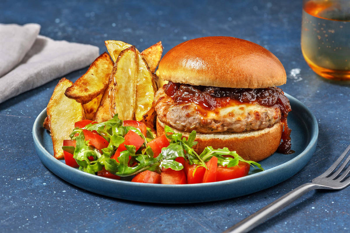 Classic Sausage Burger Recipe HelloFresh