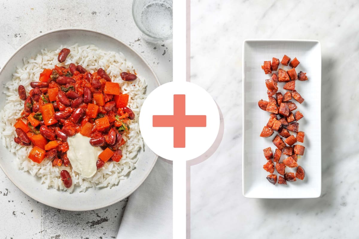Chipotle Bean and Chorizo Chilli