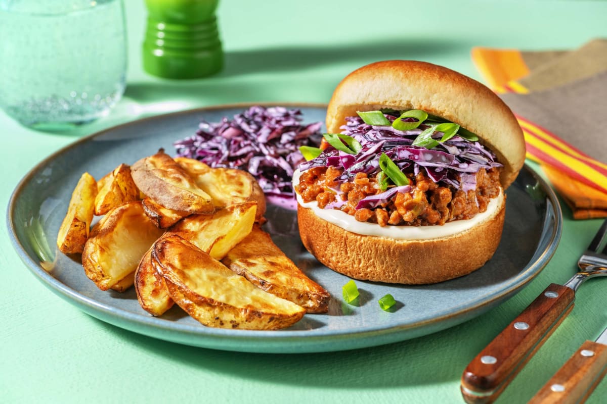 Vegetarisk Sloppy Joe