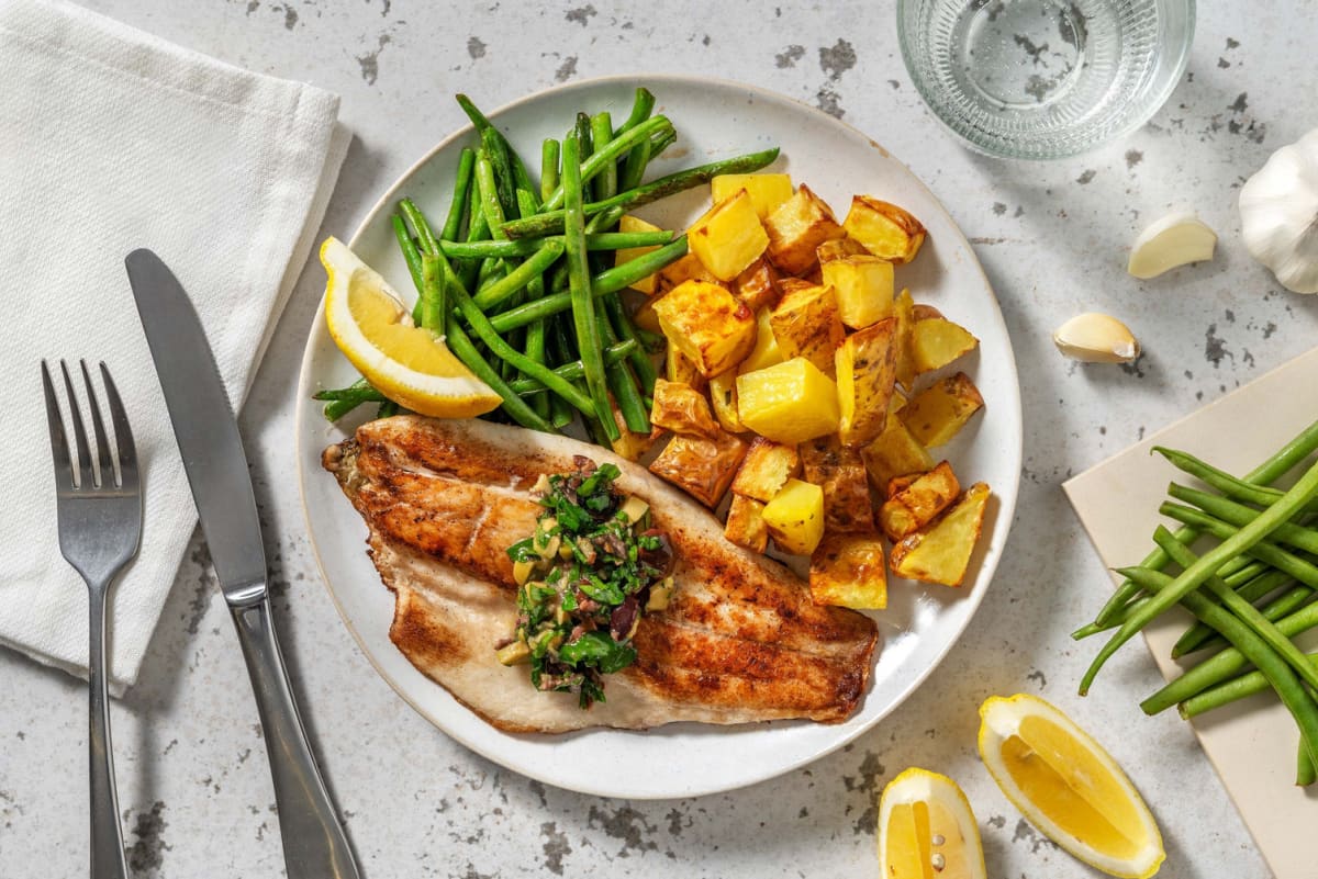 Crispy Skinned Sea Bass