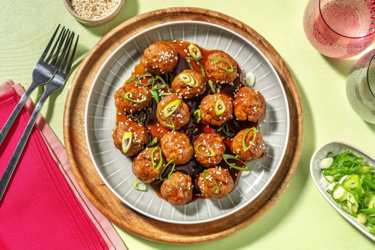 Sweet 'N' Sour Mini Meatballs