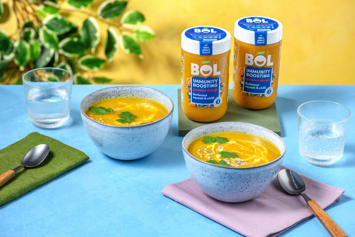 BOL Butternut Squash & Chilli Power Soup Multipack Bundle Recipe