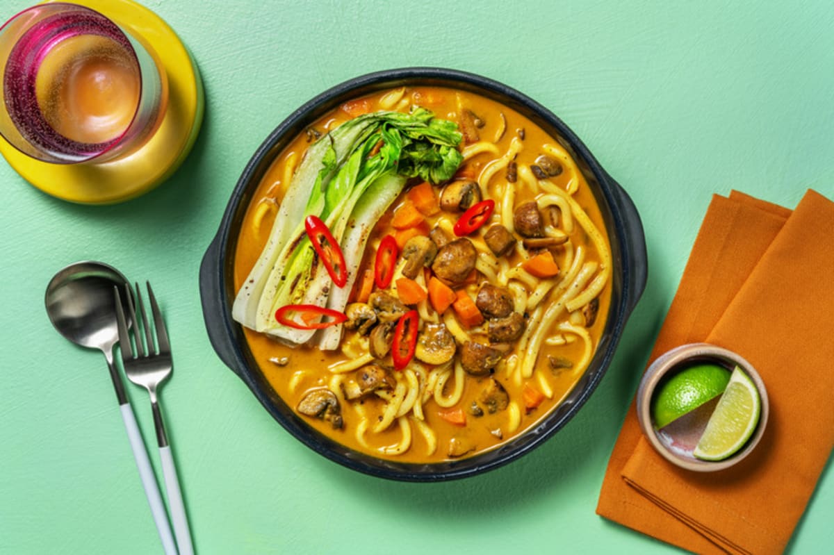 Curried Mushroom Laksa