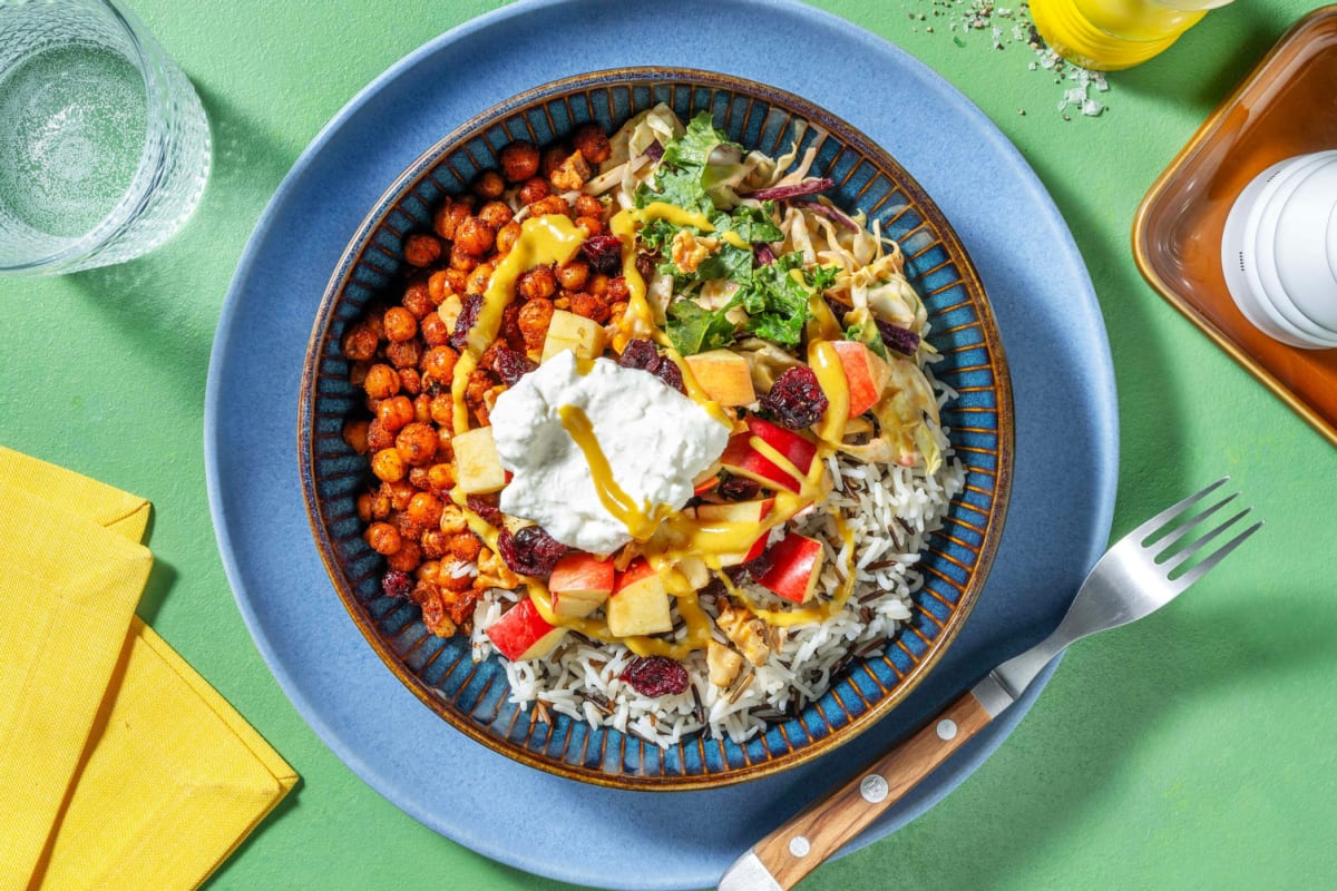 Krydret kikertbowl