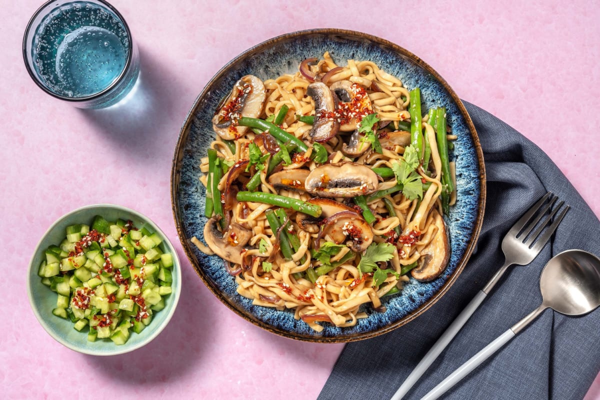 Asian sesame noodles