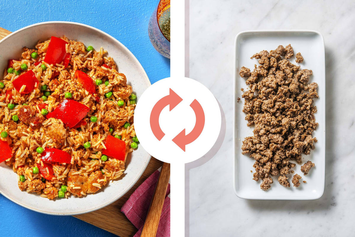 Harissa Beef Pilaf Recipe HelloFresh