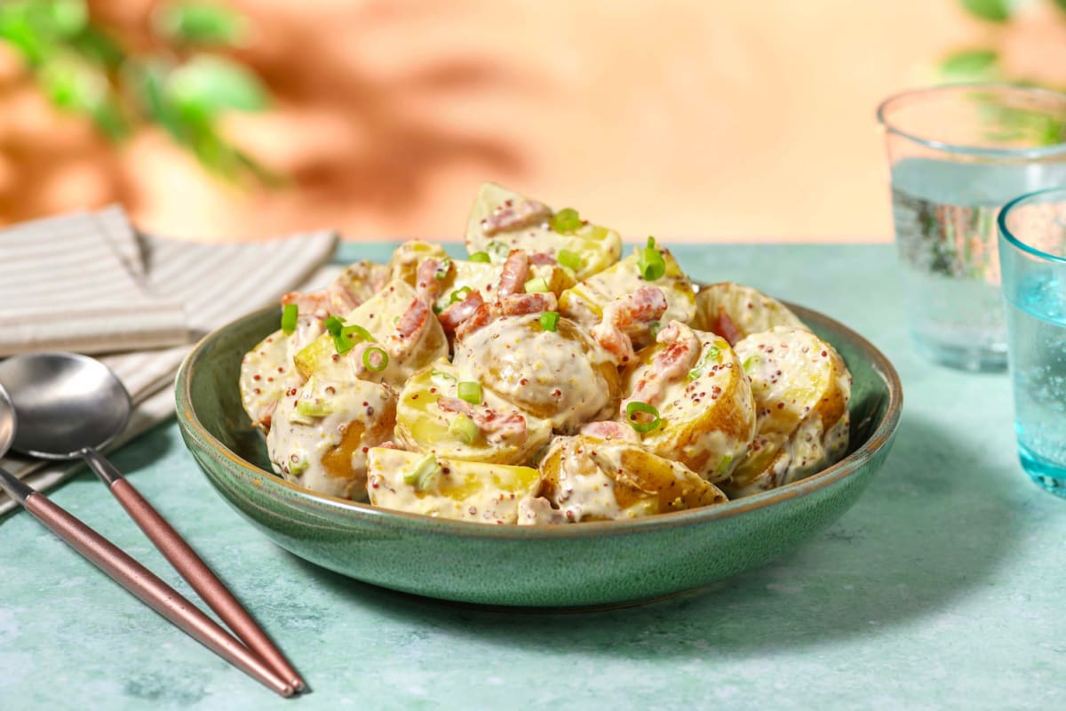 Bacon and Mustard Potato Salad