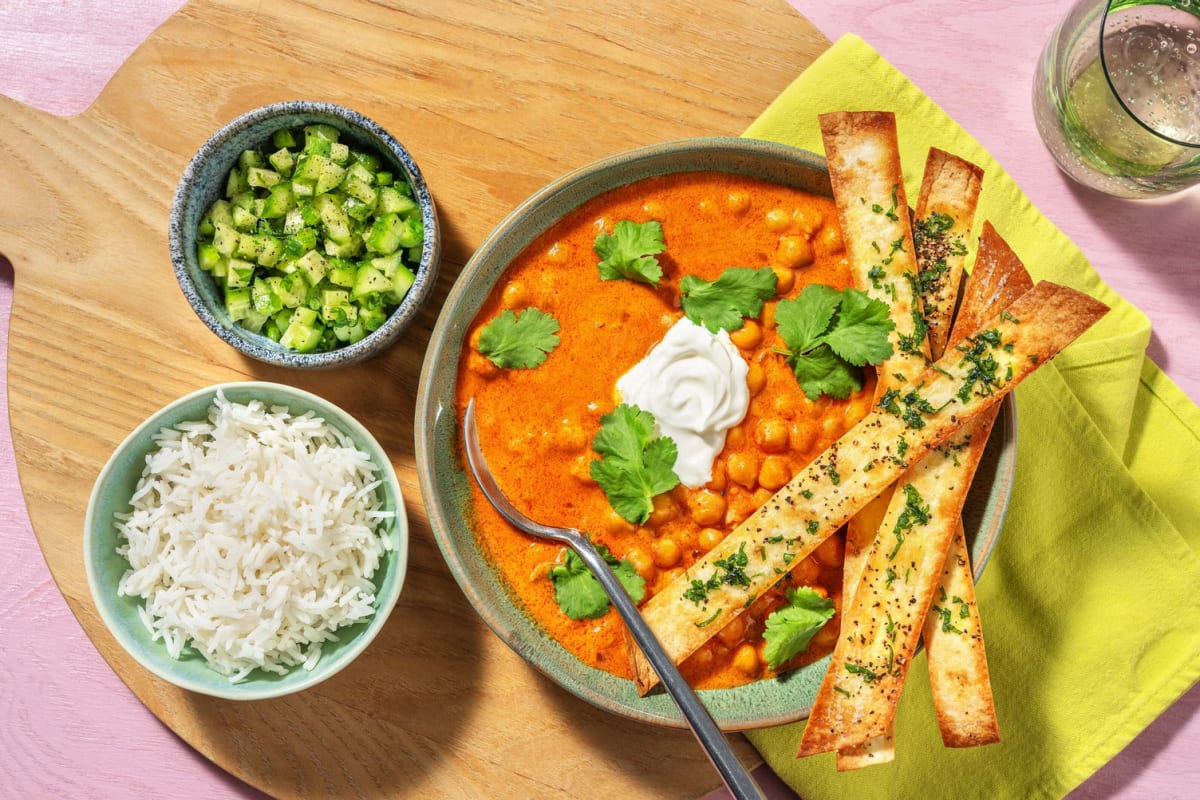 Vegetarisk tikka masala