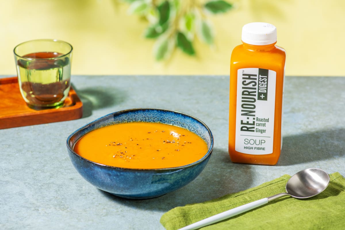 Re:Nourish Digest - Roasted Carrot and Ginger Soup