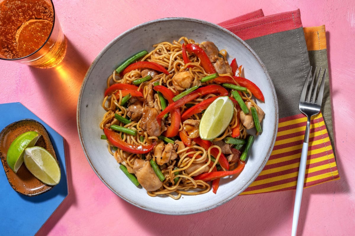 Veggie Gyoza & Super Quick Bulgogi Chicken Stir-Fry