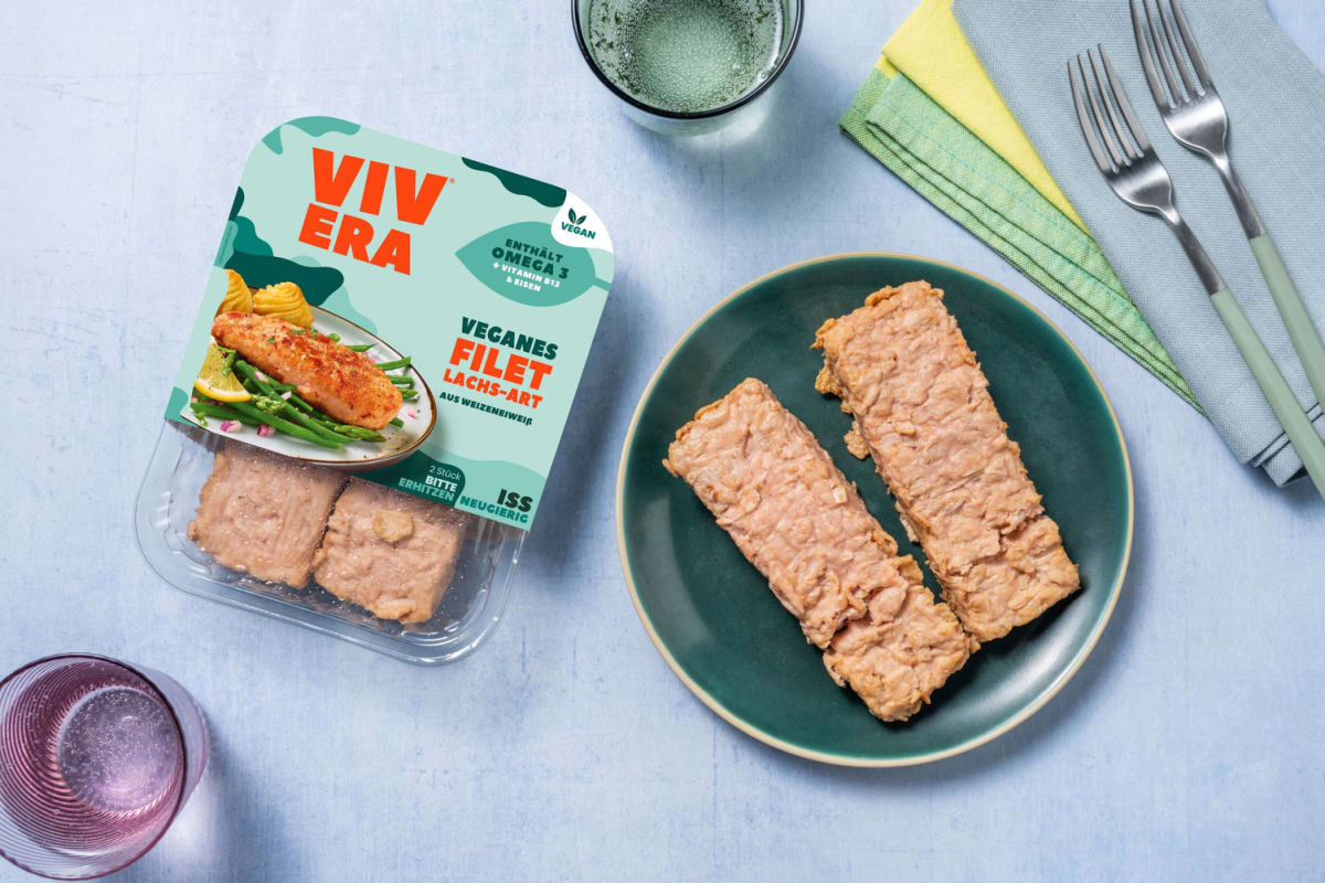 Veganes Filet Lachs-Art
