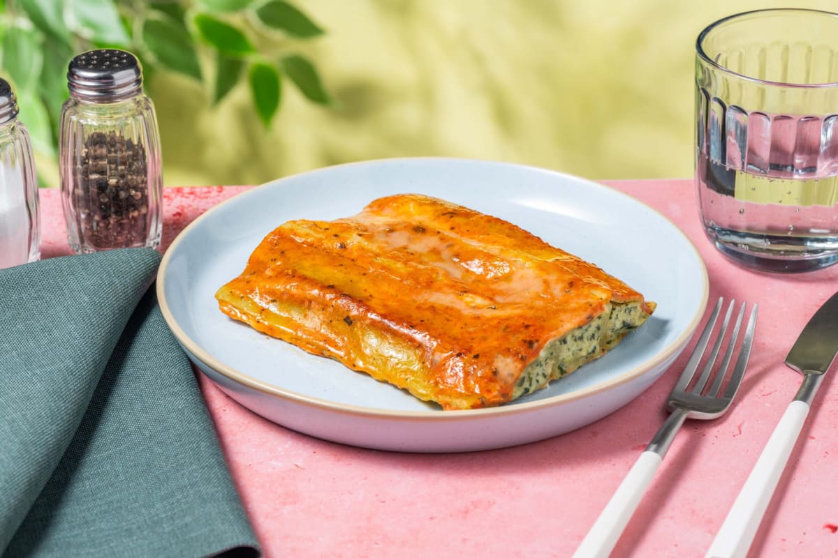 Cannelloni alla ricotta e spinaci