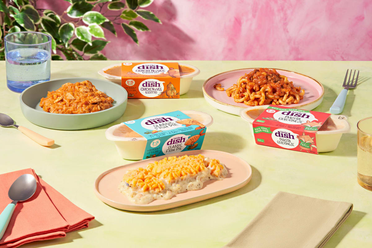 Little Dish Kids' Microwavable Meals Bundle | 3 x 200g