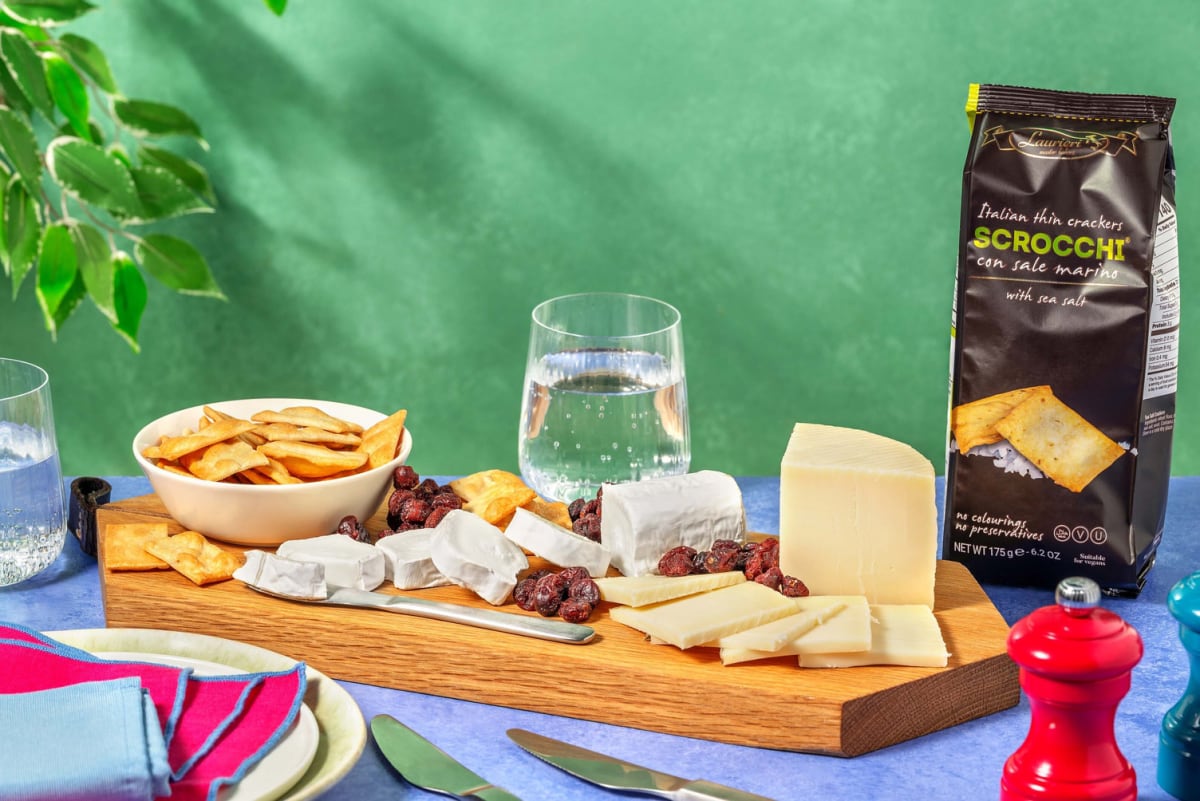 Cheesy Appetizer Board