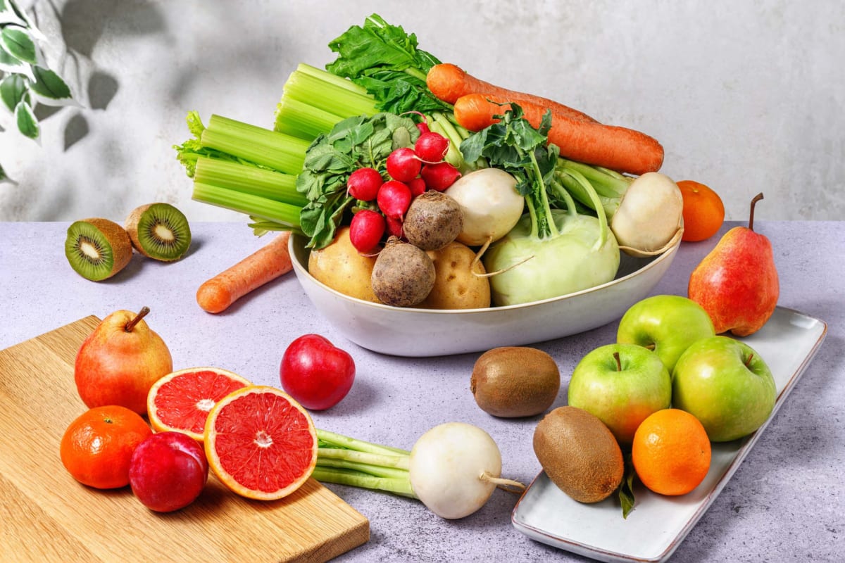 Panier de fruits & légumes de saison