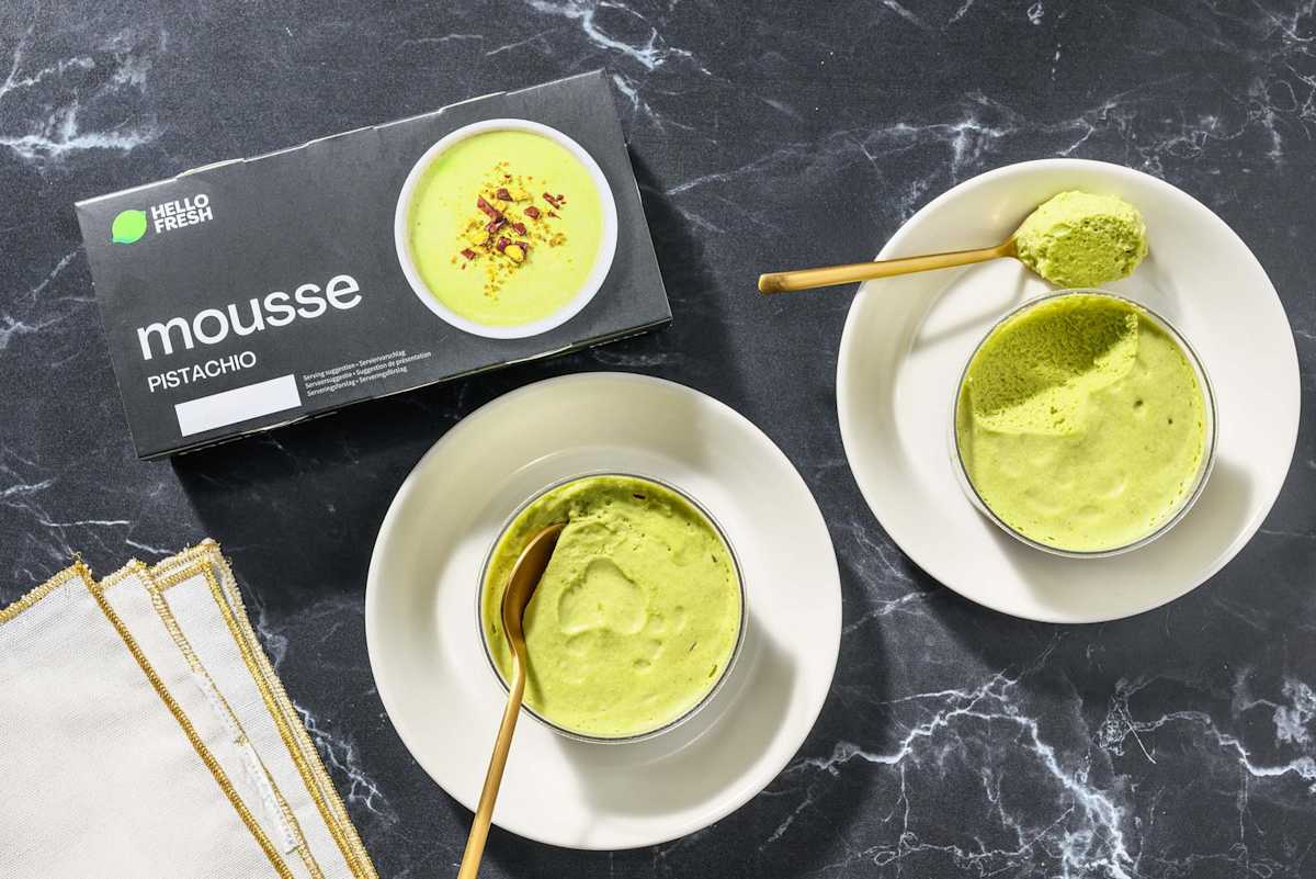 Tartelette à la mousse de pistache