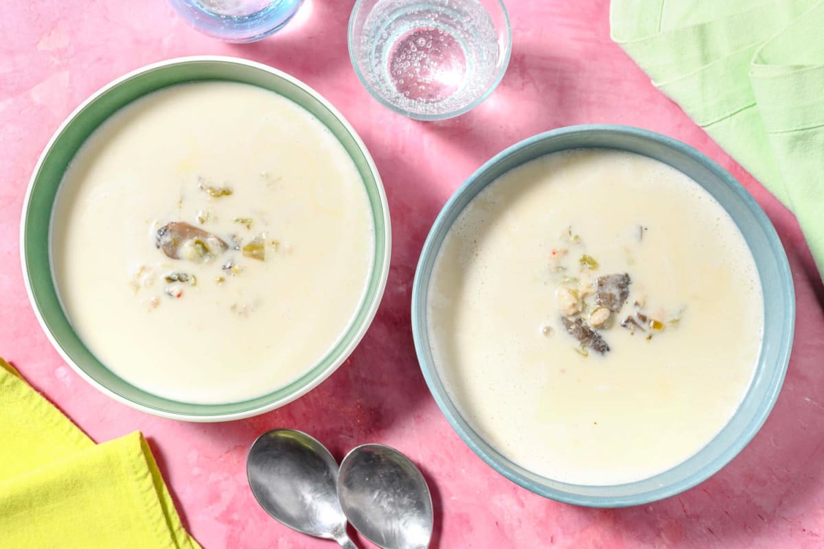 Tom Kha Gai mit Hähnchen