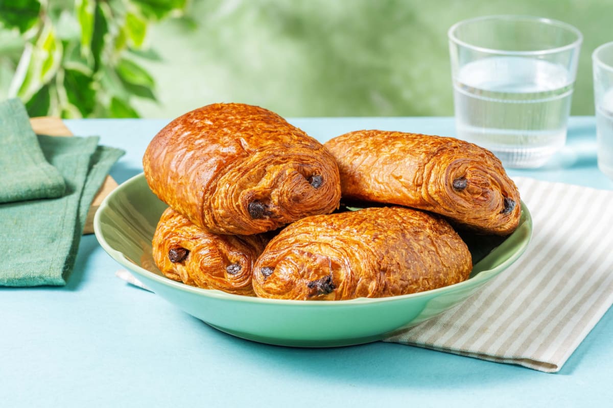 Pains au chocolat pur beurre