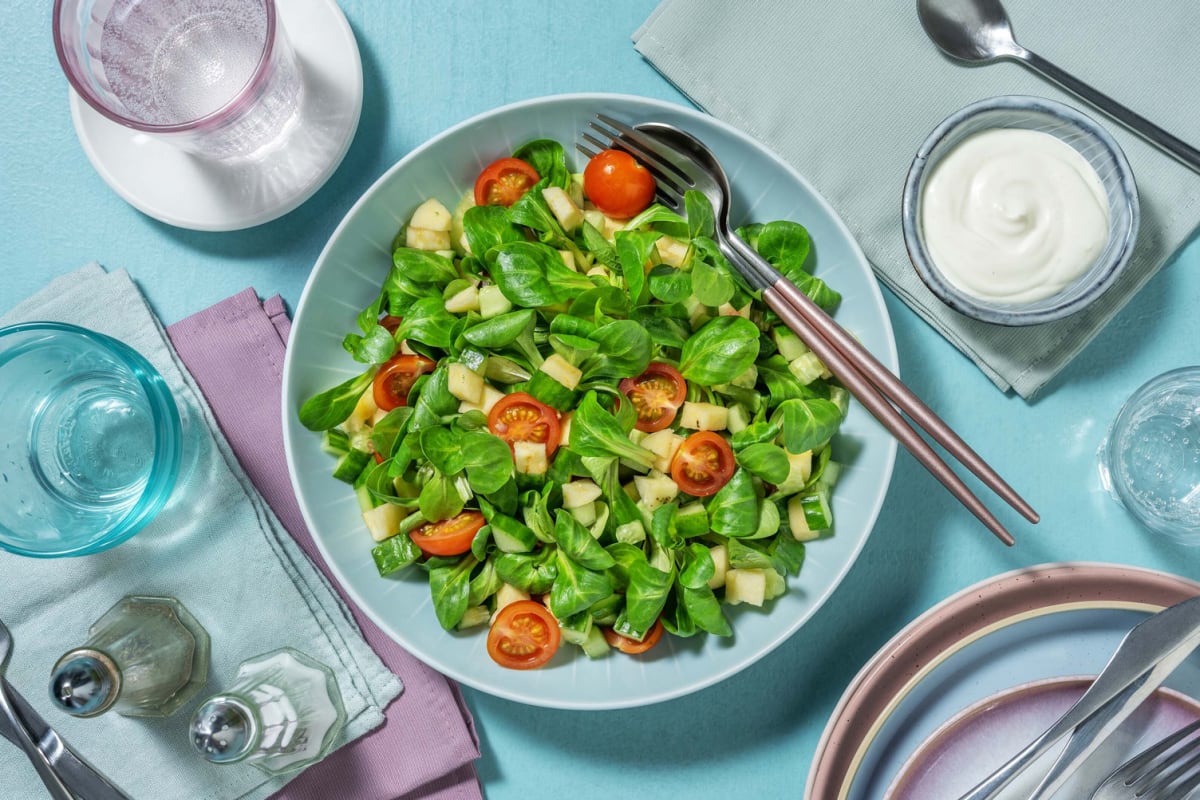 Frisse gemengde salade