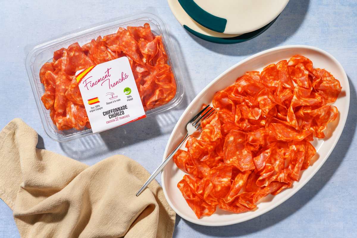 Chiffonnade de Chorizo