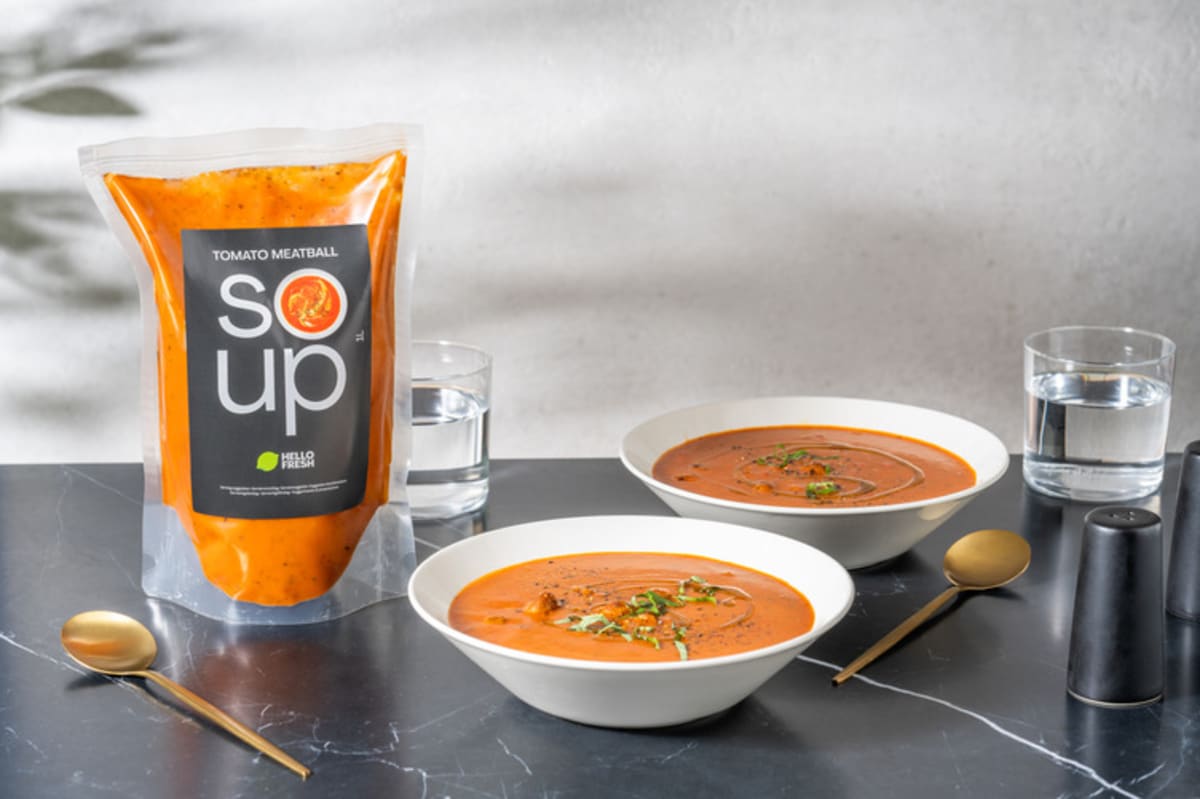 Tomato Meatball Soup