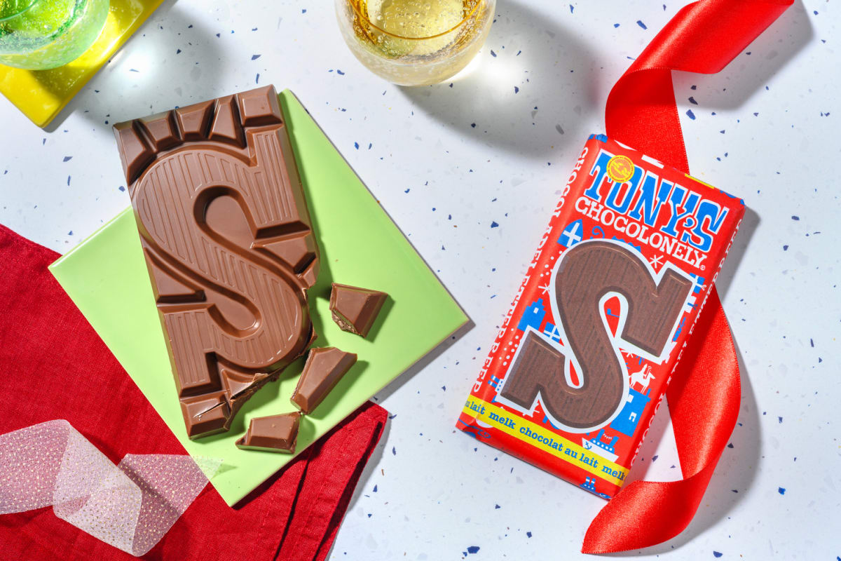 Tony's Chocolonely - Lettre S en chocolat